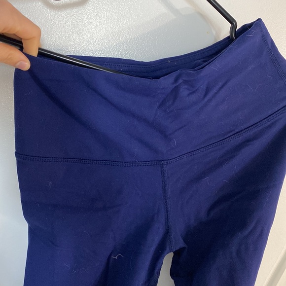 Navy 90 degree leggings - Picture 2 of 3